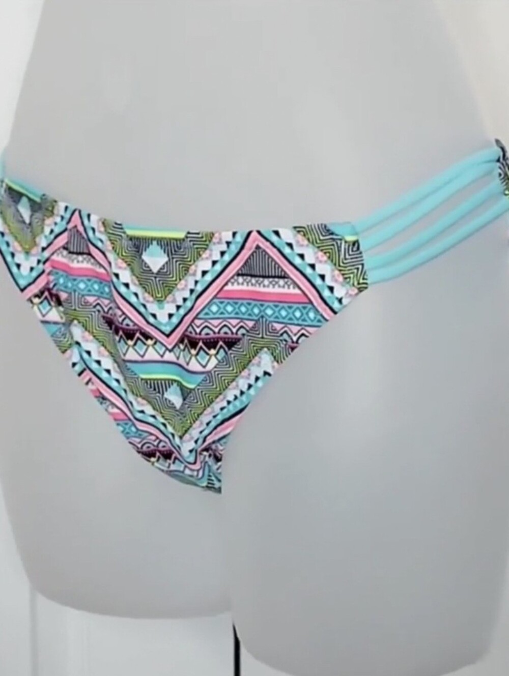 ❤️SO bikini bottoms colorful tribal design hipster 🤍MEDIUM